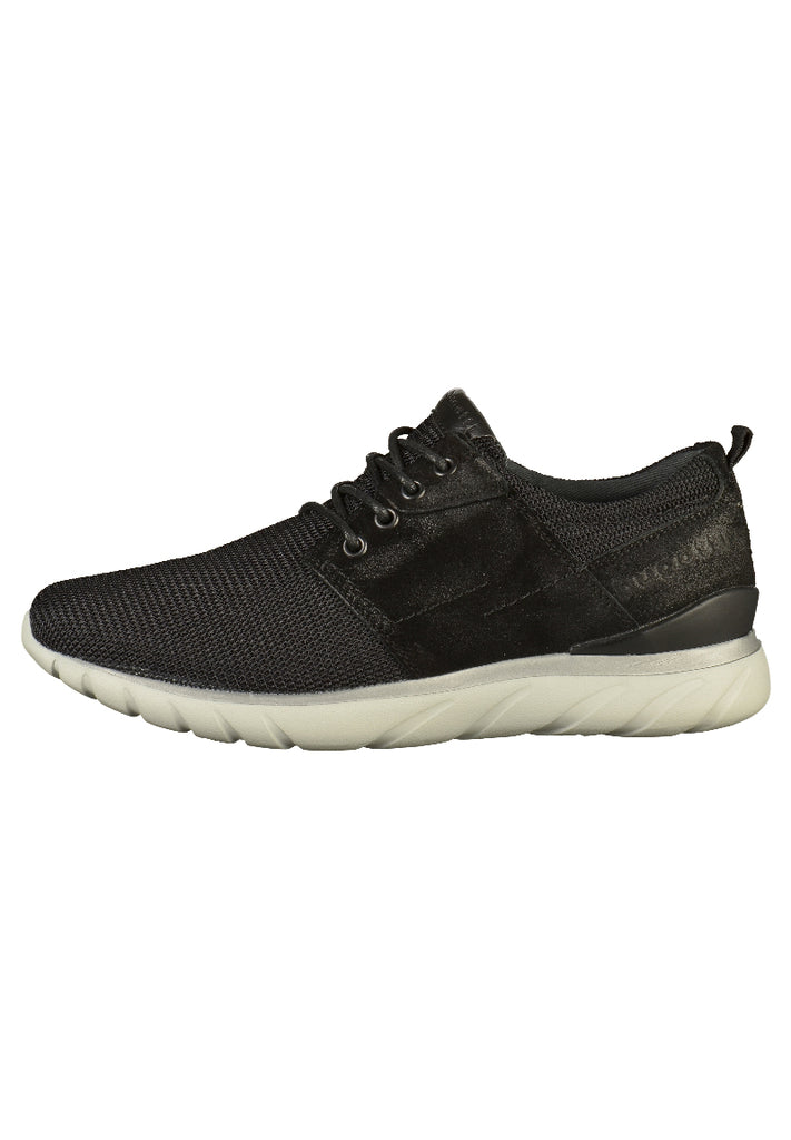 Bugatti Sneaker Veloursleder/Textil Schwarz - surf4shoes