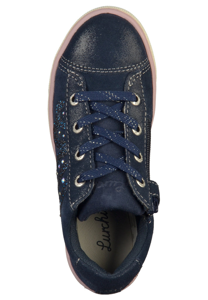 Lurchi Sneaker Veloursleder Navy - surf4shoes