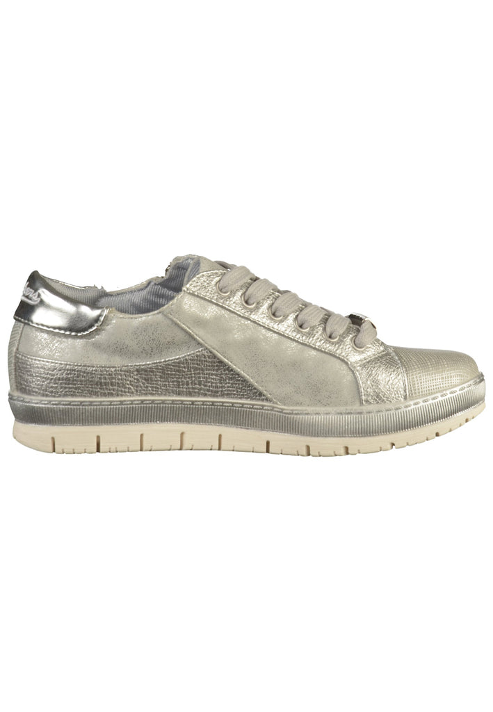 Dockers Sneaker Lederimitat Silber - surf4shoes