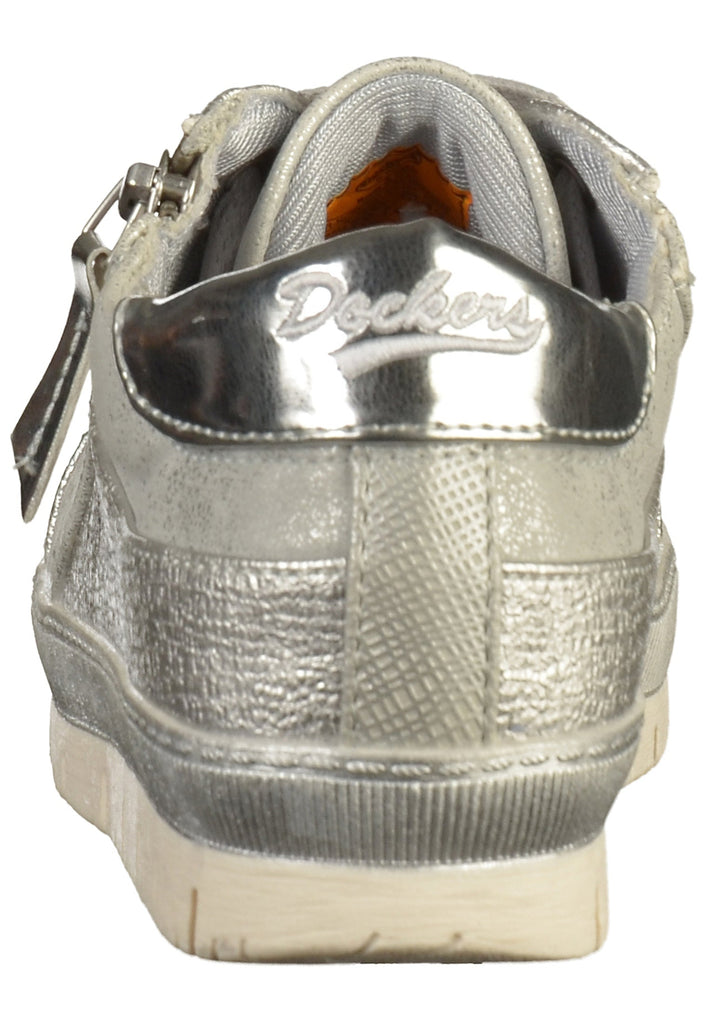 Dockers Sneaker Lederimitat Silber - surf4shoes