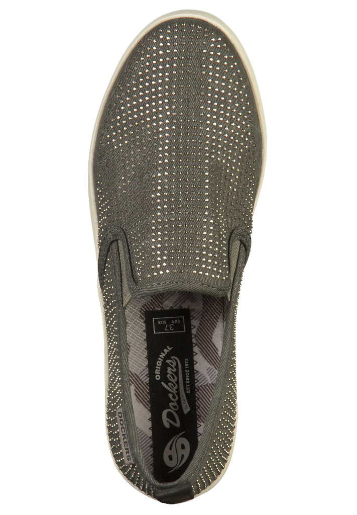 Dockers Slipper Textil Schwarz - surf4shoes