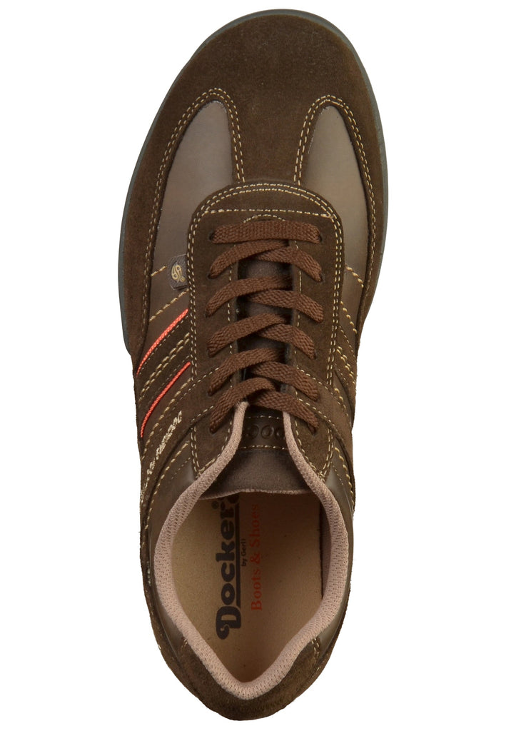 Dockers Sneaker Leder/Synthetik Braun - surf4shoes