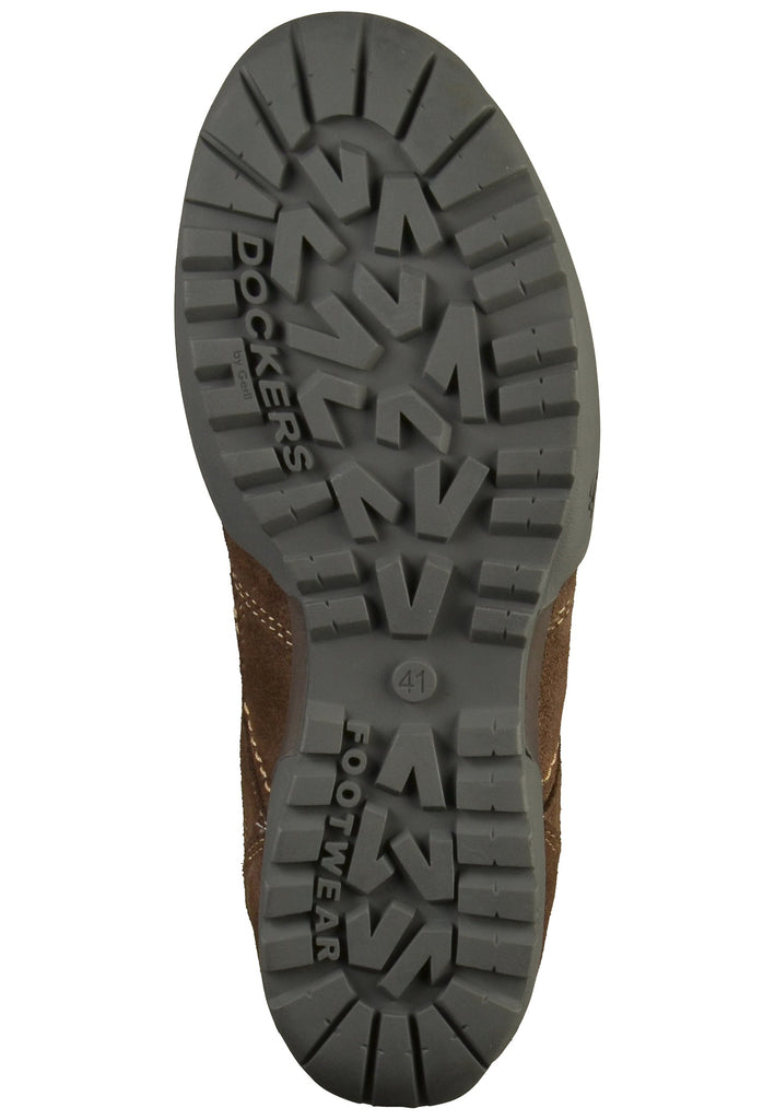 Dockers Sneaker Leder/Synthetik Braun - surf4shoes