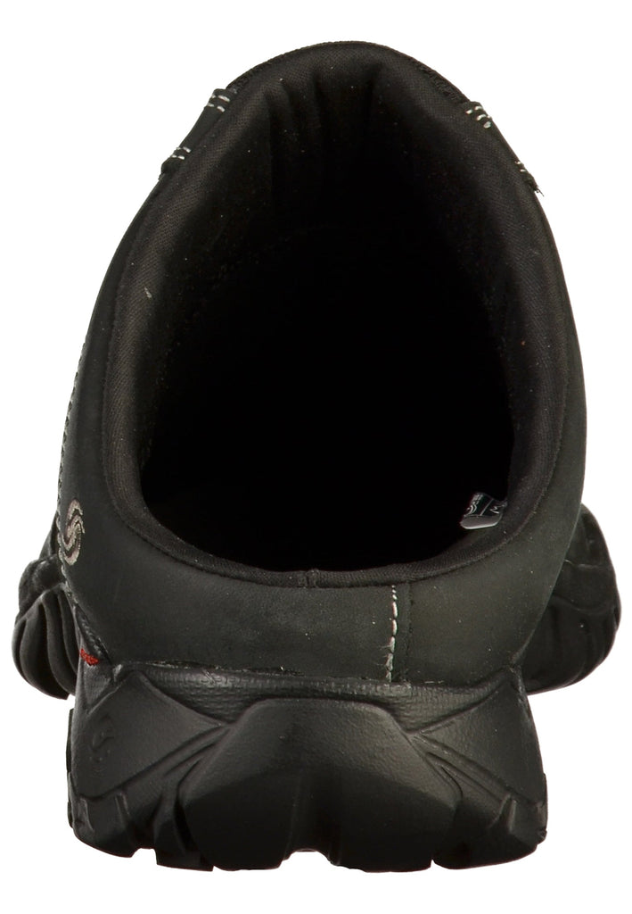 Dockers Clogs Leder/Mesh Schwarz - surf4shoes