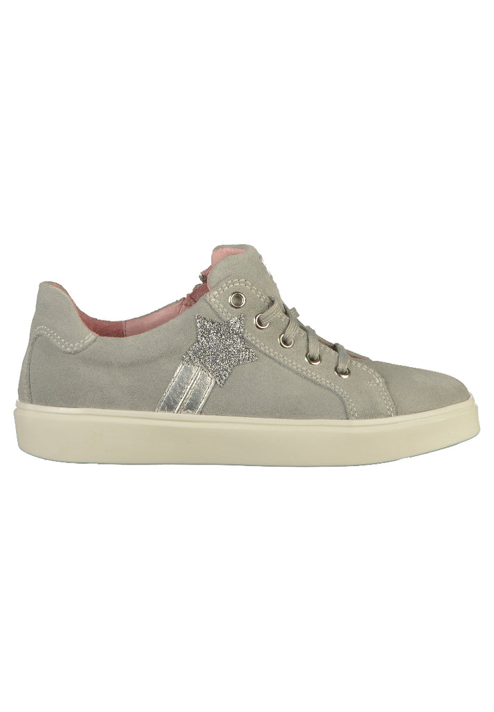 Richter Sneaker Leder Grau/Silber - surf4shoes