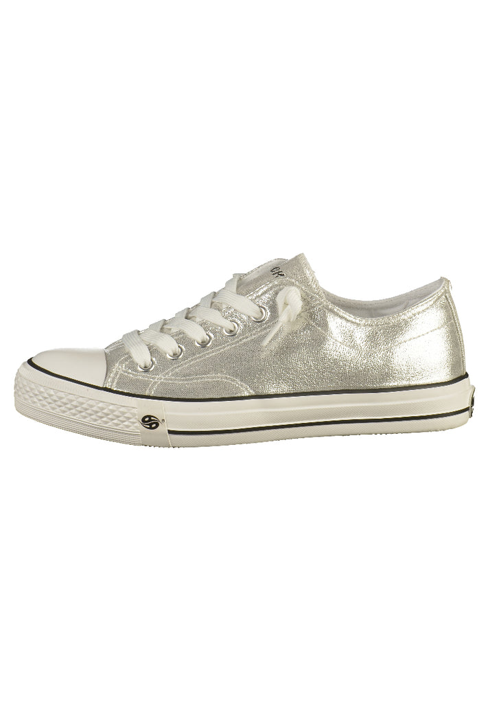 Dockers Sneaker Canvas Silber - surf4shoes