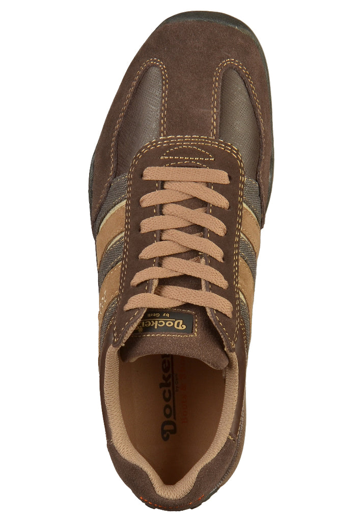 Dockers Sneaker Leder Schoko - surf4shoes