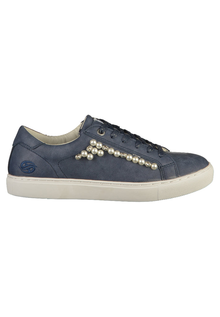 Dockers Sneaker Lederimitat Navy - surf4shoes