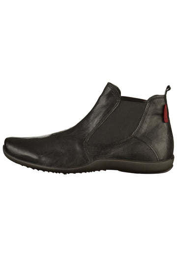 Think! Stiefelette Glattleder Schwarz - surf4shoes