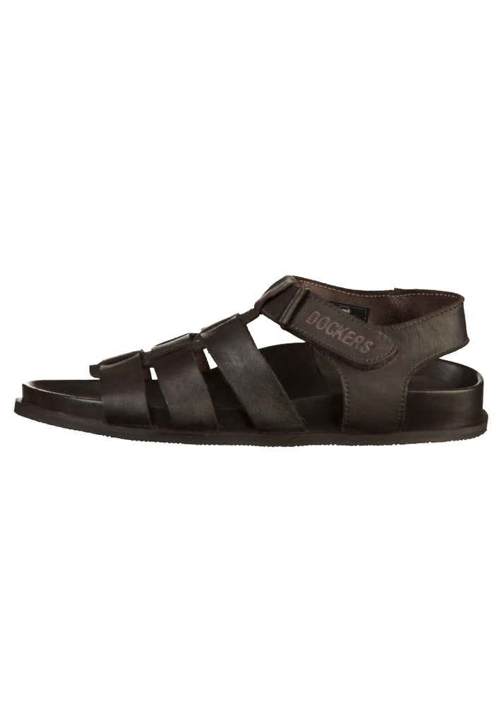 Dockers Sandalen Leder Braun - surf4shoes