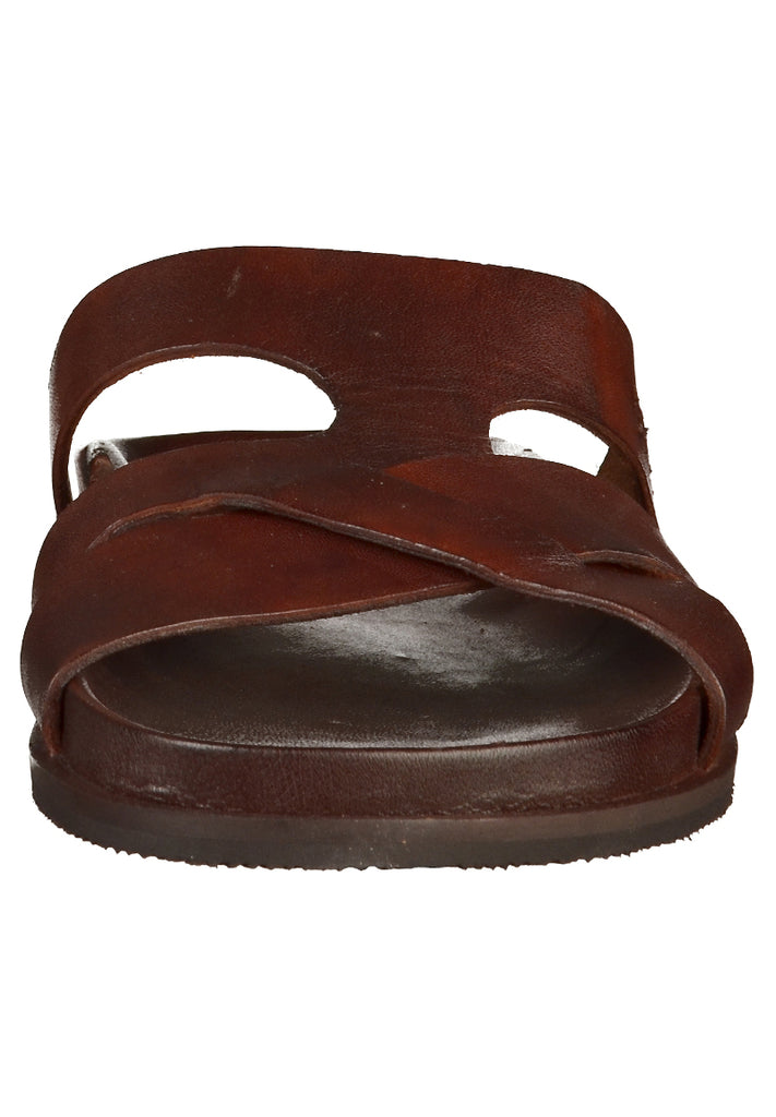 Dockers Pantoletten Leder Braun - surf4shoes