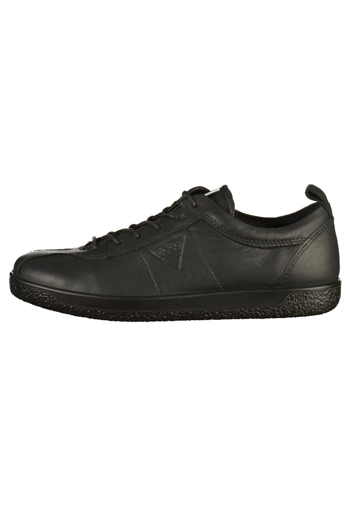 ecco Sneaker Leder Schwarz - surf4shoes