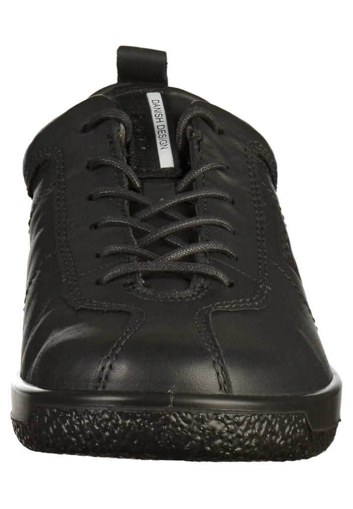 ecco Sneaker Leder Schwarz - surf4shoes