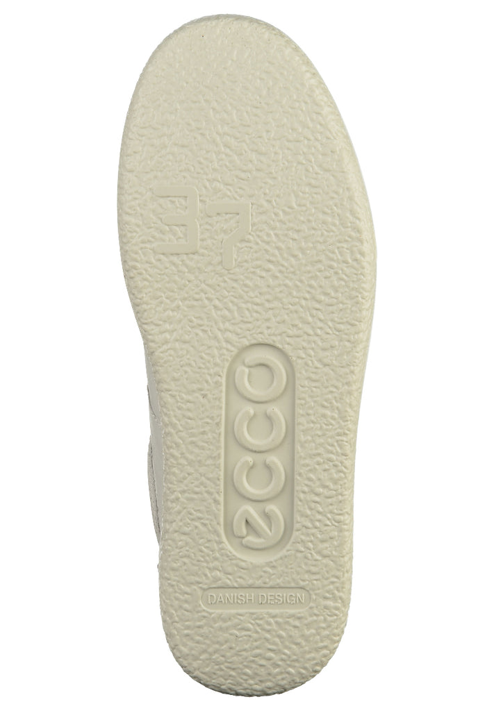ecco Sneaker Leder Weiß - surf4shoes
