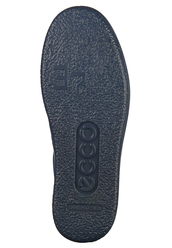 ecco Sneaker Leder Navy - surf4shoes