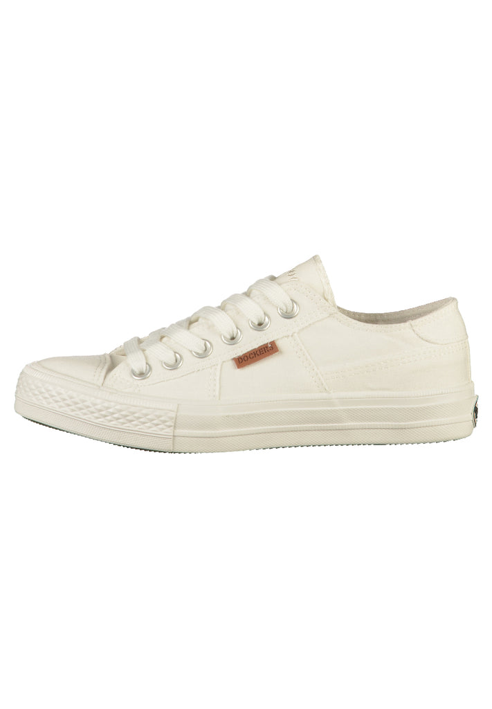Dockers Sneaker Canvas Weiß - surf4shoes