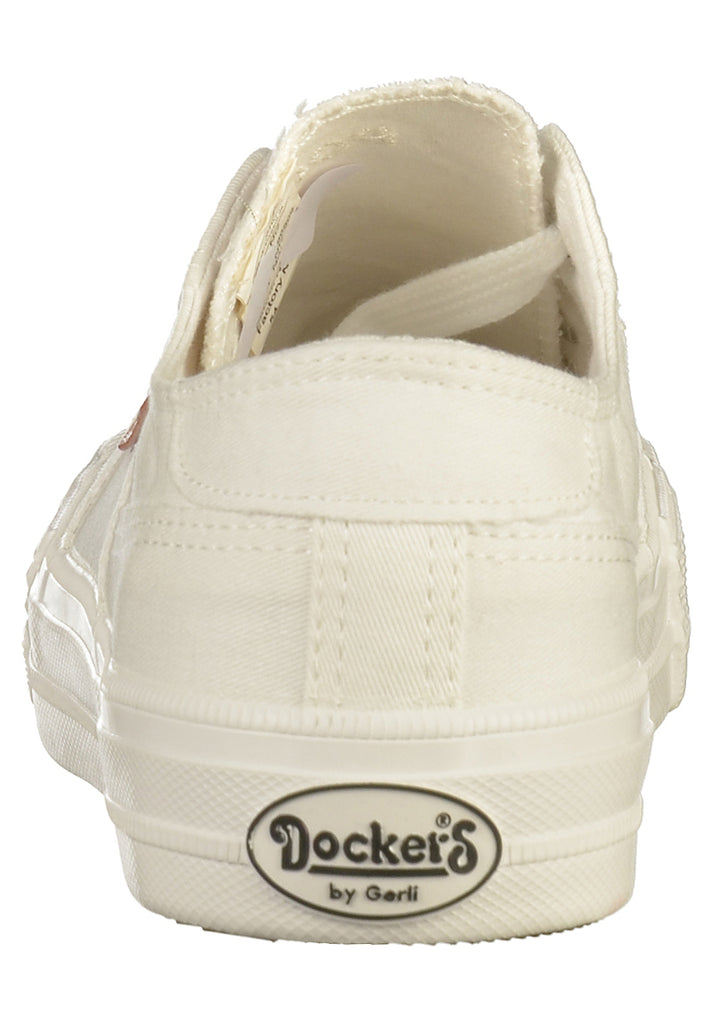 Dockers Sneaker Canvas Weiß - surf4shoes