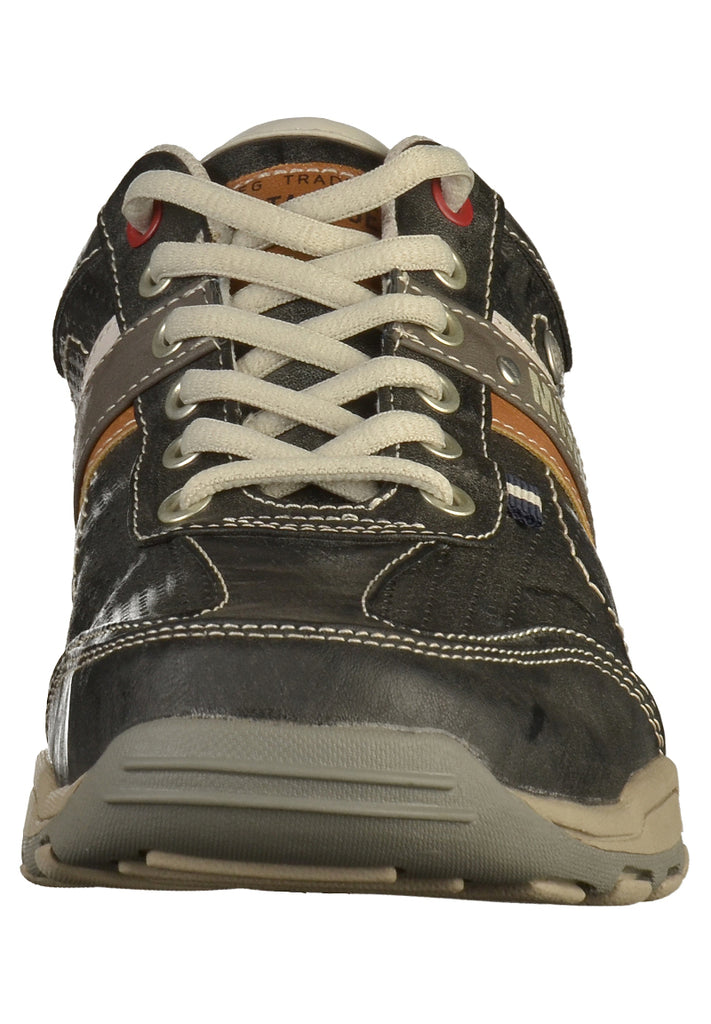 Mustang Sneaker Lederimitat Grau - surf4shoes