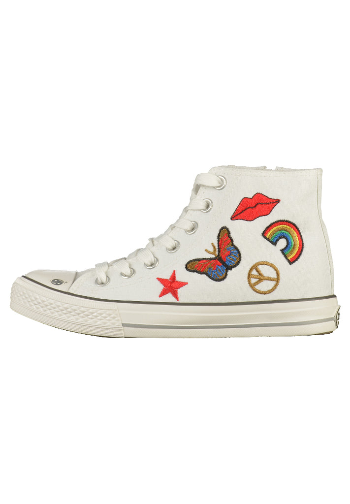 Dockers Sneaker Canvas Weiß - surf4shoes