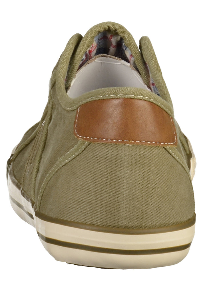 Mustang Sneaker Canvas Khaki - surf4shoes