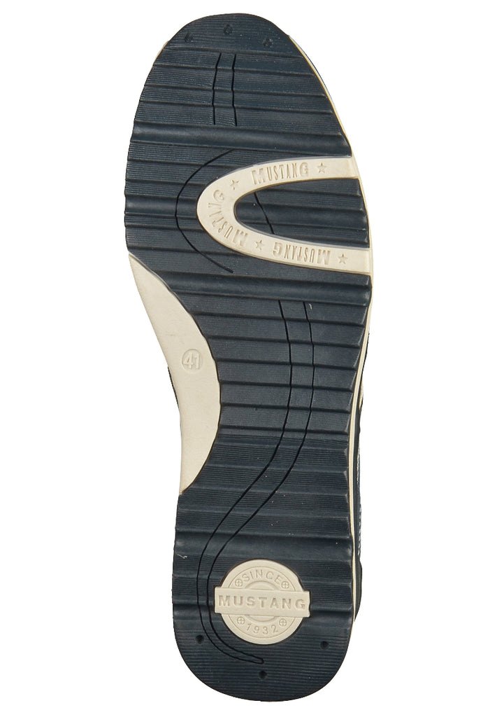 Mustang Sneaker Lederimitat Blau - surf4shoes