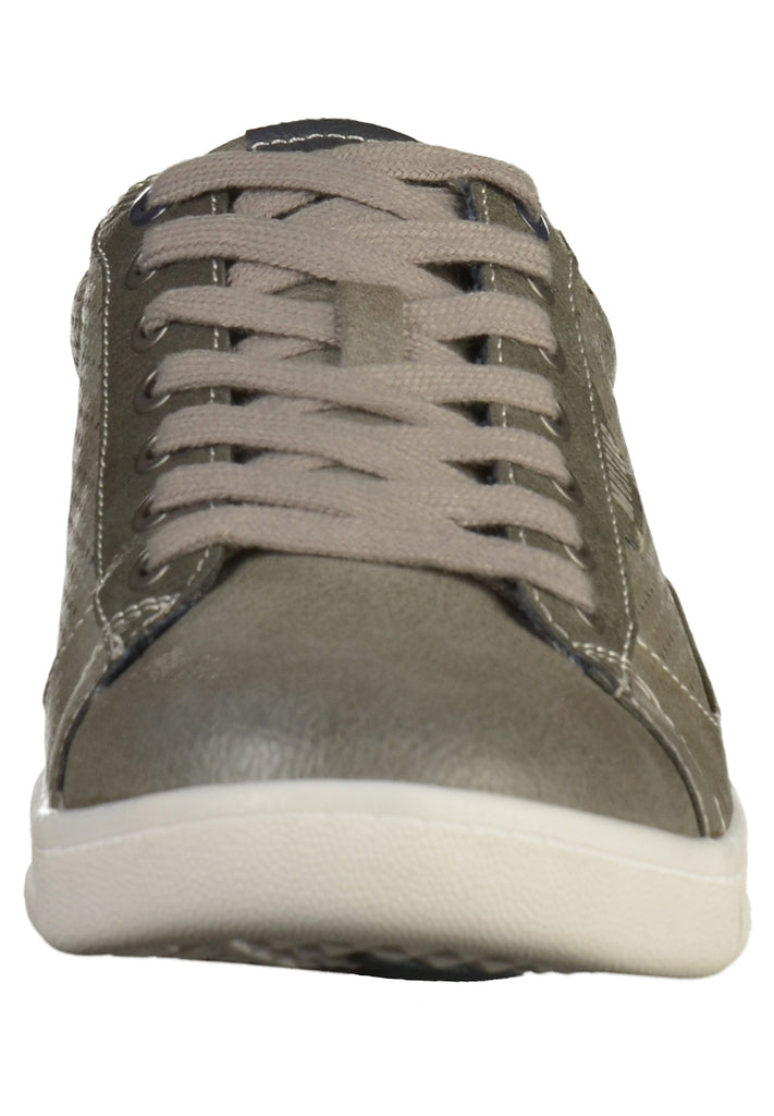 Mustang Sneaker Lederimitat Dunkelgrau - surf4shoes