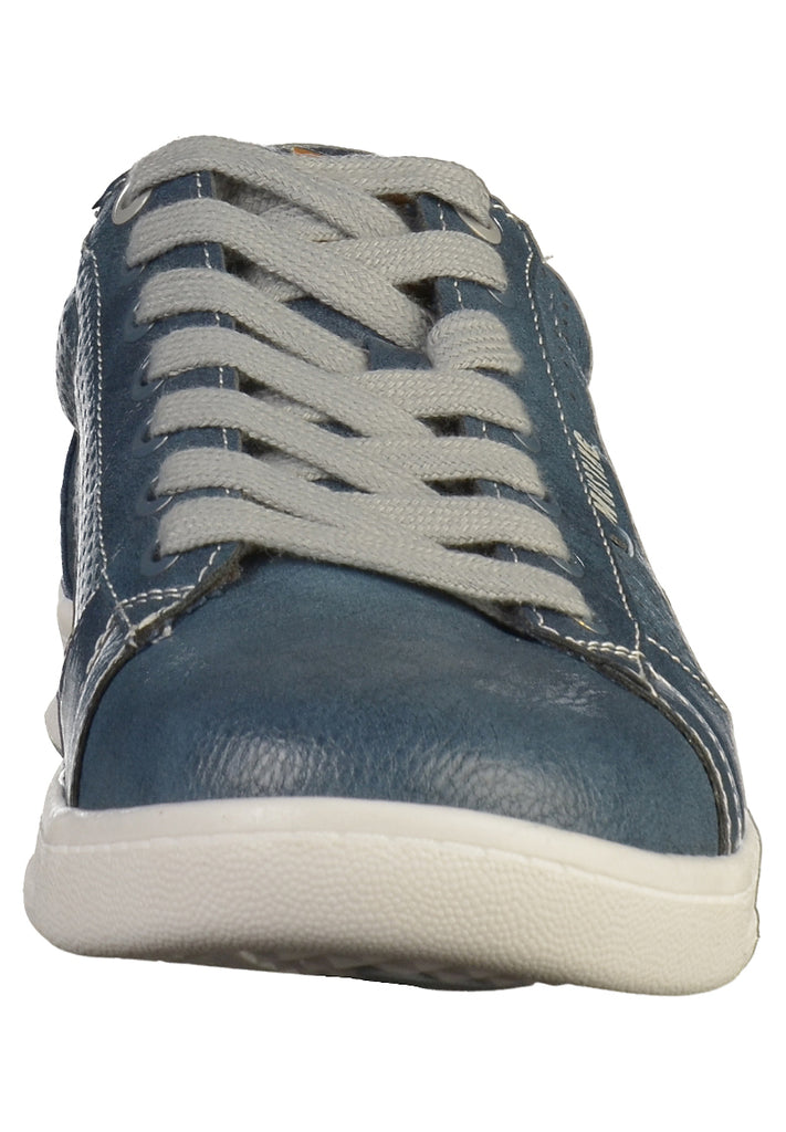 Mustang Sneaker Lederimitat Dunkelblau - surf4shoes