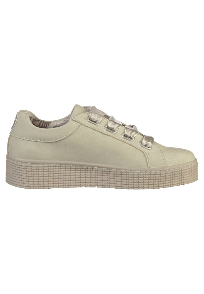 Dockers Sneaker Lederimitat Hellgrau - surf4shoes