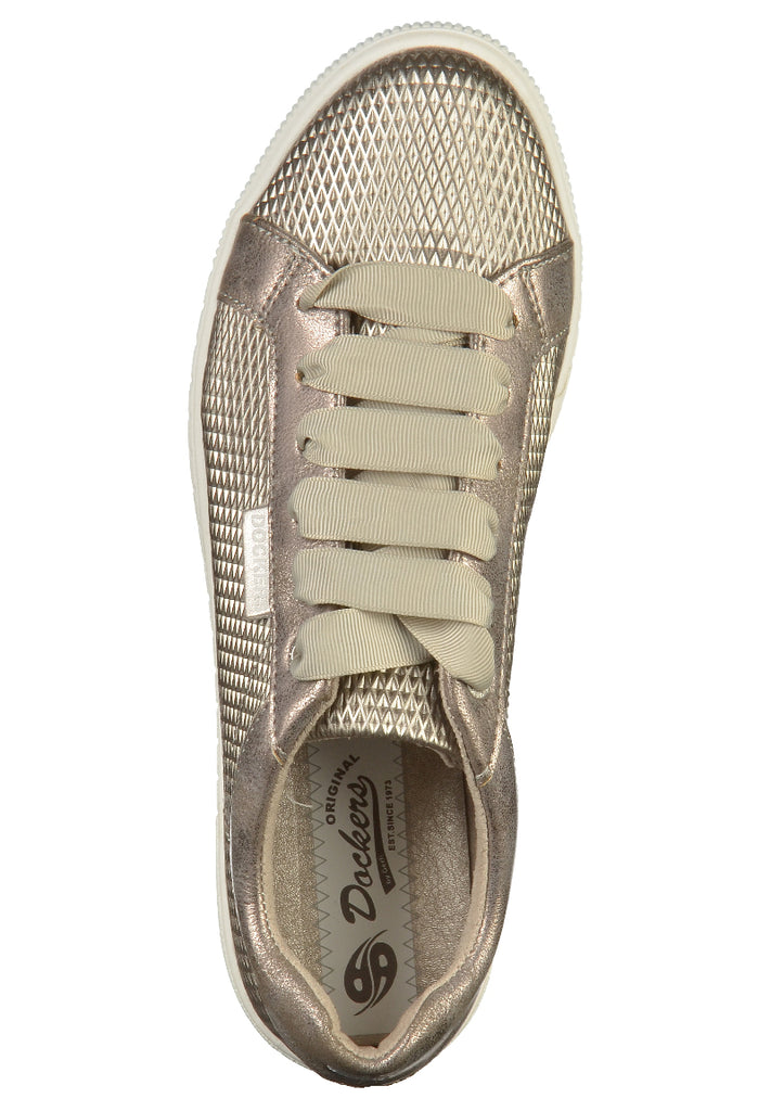 Dockers Sneaker Lederimitat Grau - surf4shoes