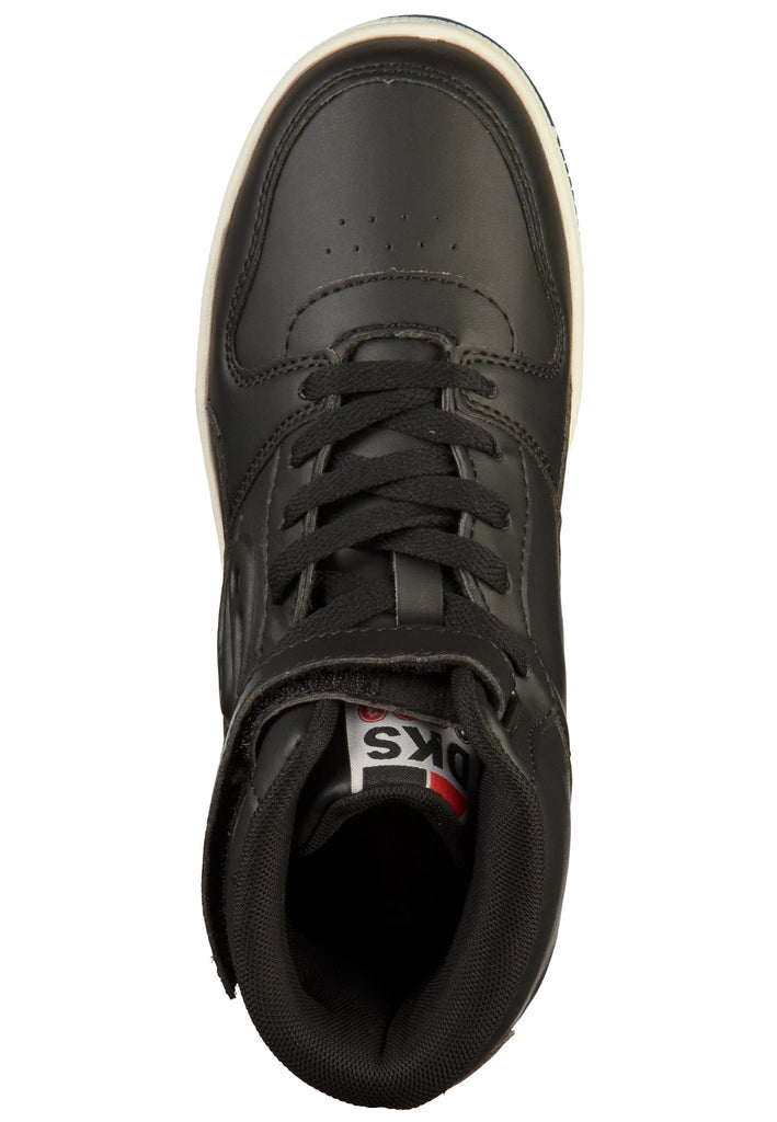 Dockers Sneaker Lederimitat Schwarz - surf4shoes