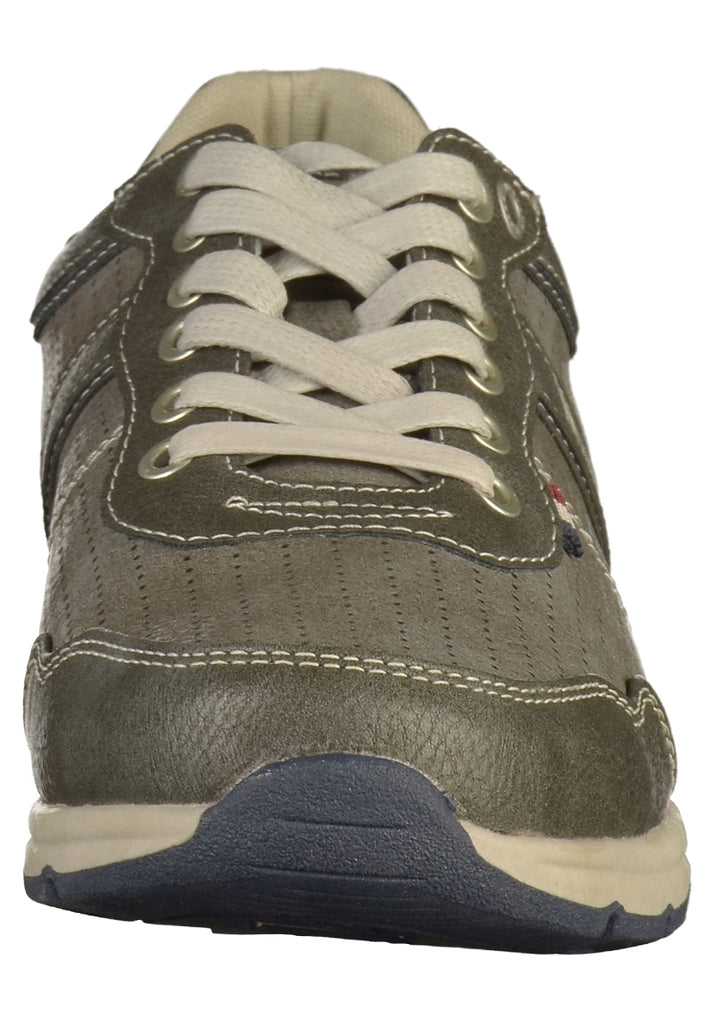 Mustang Sneaker Lederimitat Grau - surf4shoes