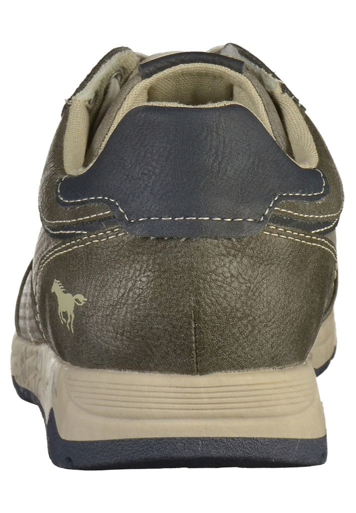 Mustang Sneaker Lederimitat Grau - surf4shoes