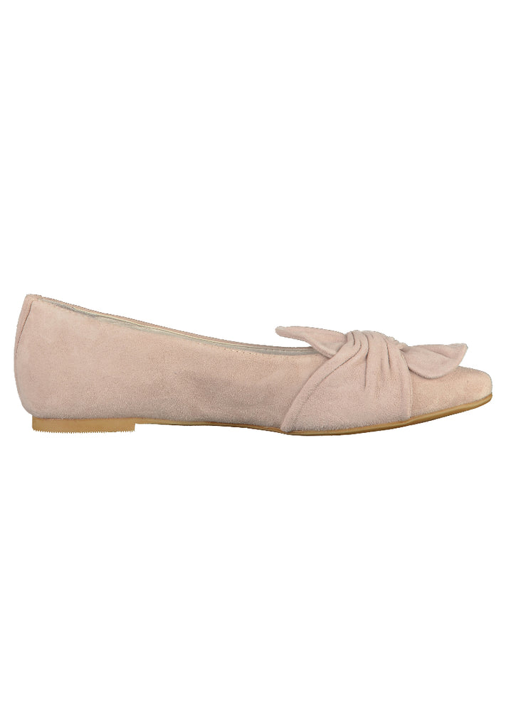 Bugatti Ballerinas Veloursleder Rose - surf4shoes