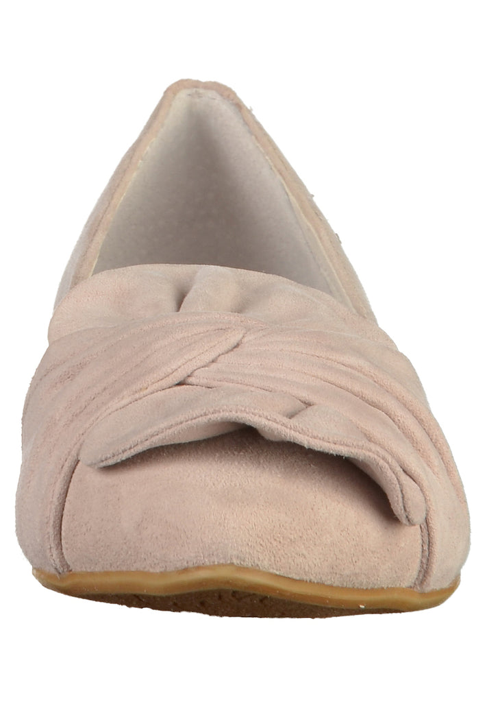 Bugatti Ballerinas Veloursleder Rose - surf4shoes