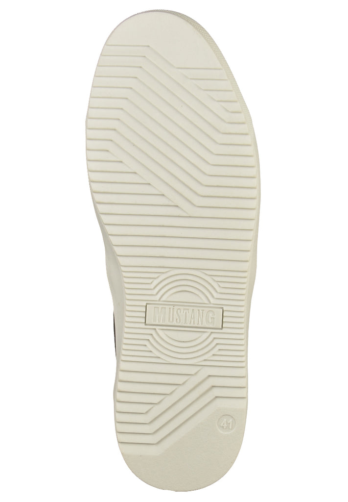 Mustang Sneaker Lederimitat/Textil Blau - surf4shoes