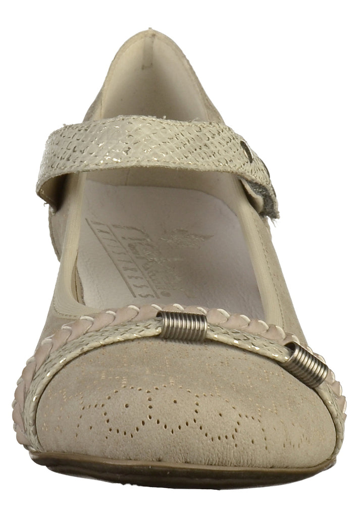 Rieker Pumps Textil Grau - surf4shoes
