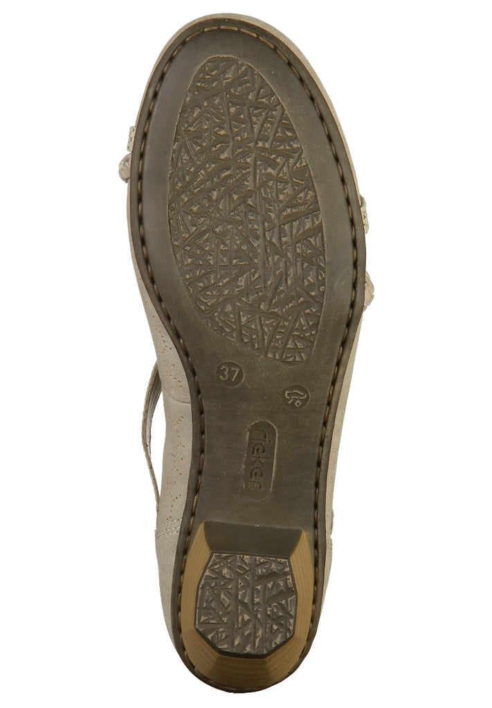 Rieker Pumps Textil Grau - surf4shoes