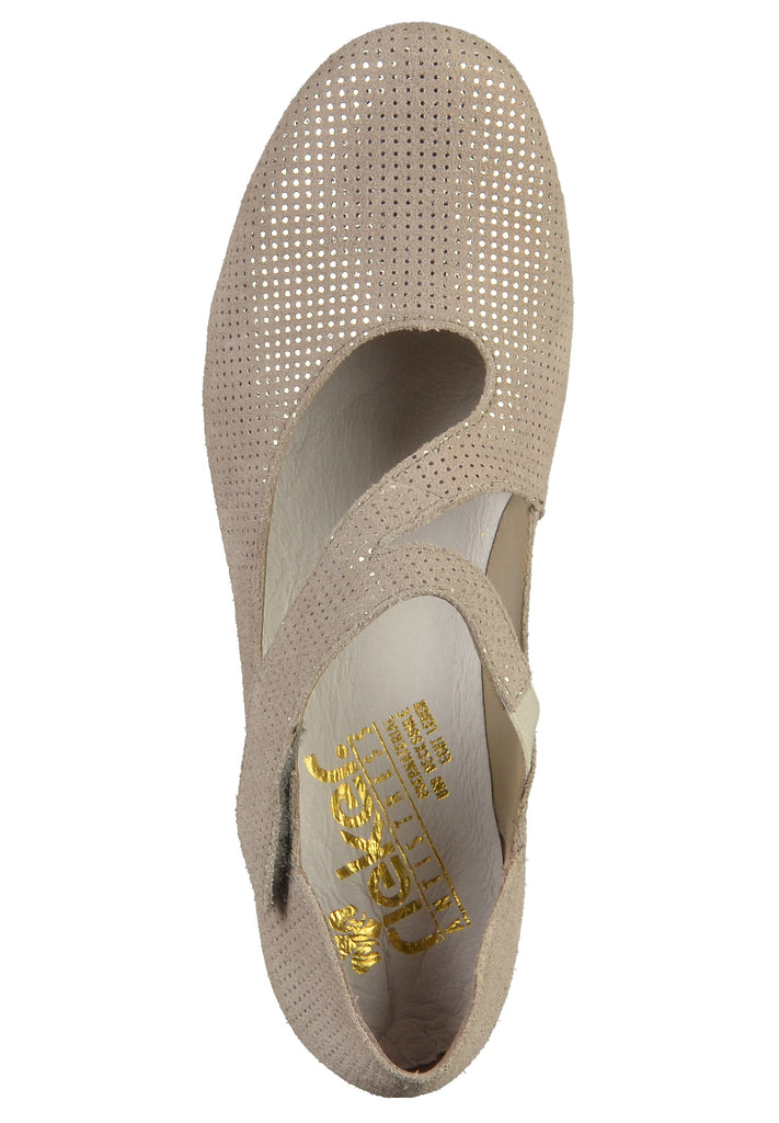 Rieker Pumps Leder Grau - surf4shoes