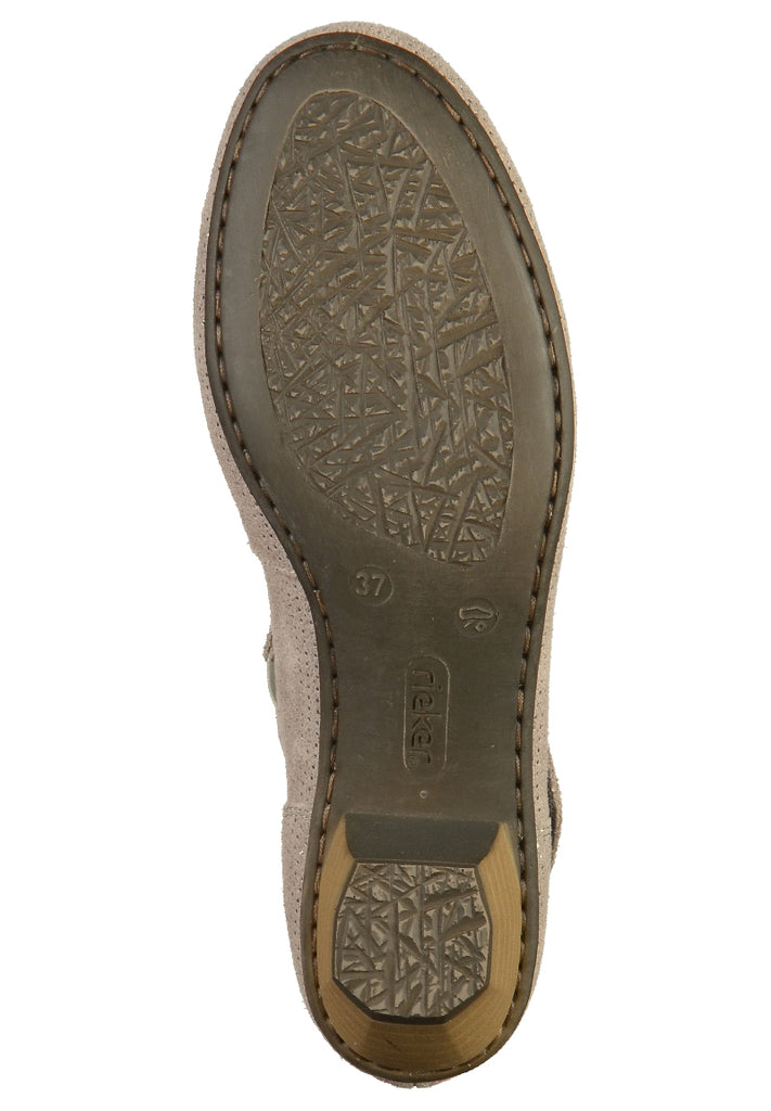 Rieker Pumps Leder Grau - surf4shoes