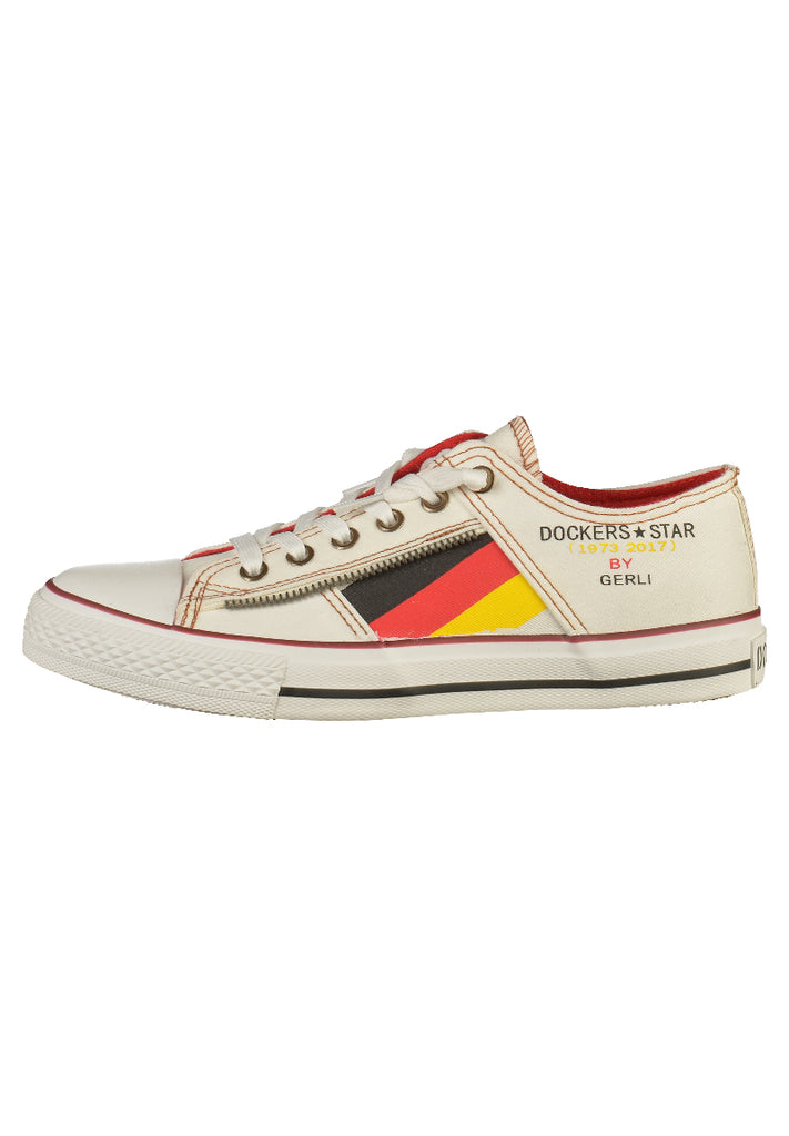 Dockers Sneaker Canvas Weiß - surf4shoes