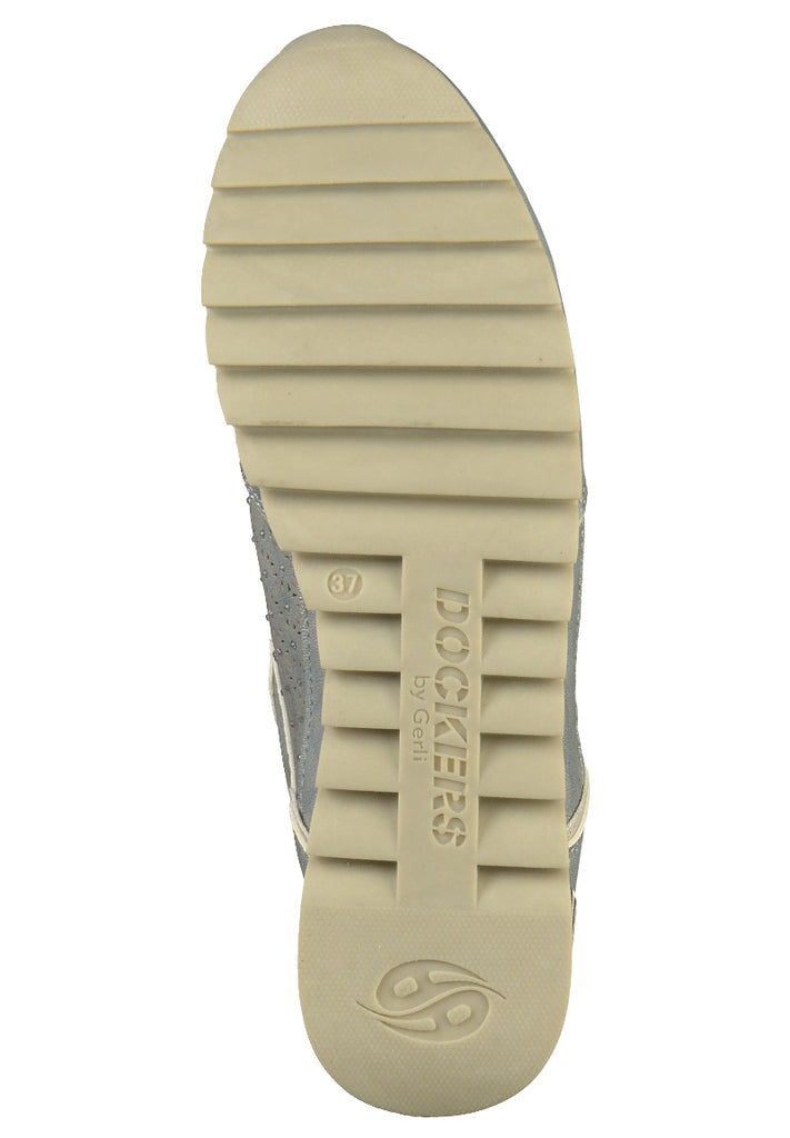 Dockers Sneaker Lederimitat Hellblau - surf4shoes