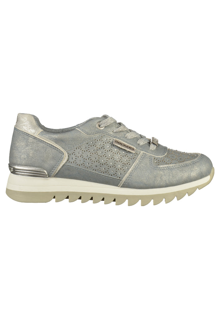 Dockers Sneaker Lederimitat Hellblau - surf4shoes