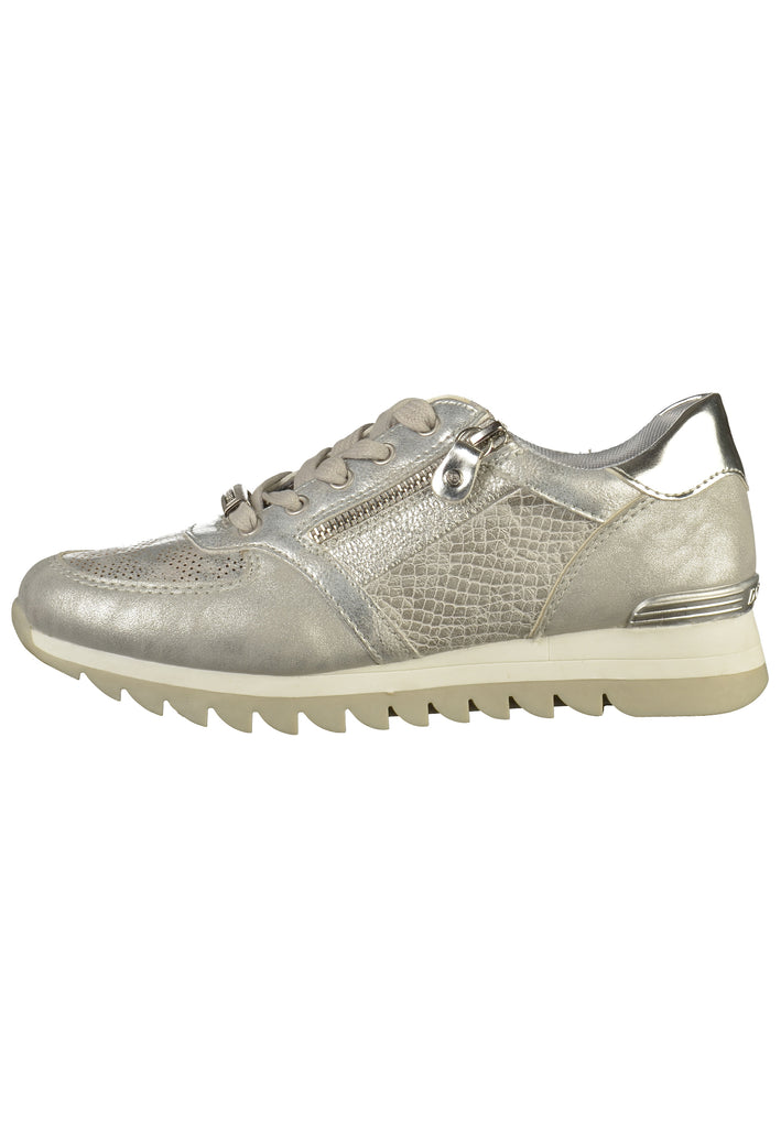Dockers Sneaker Lederimitat Silber - surf4shoes