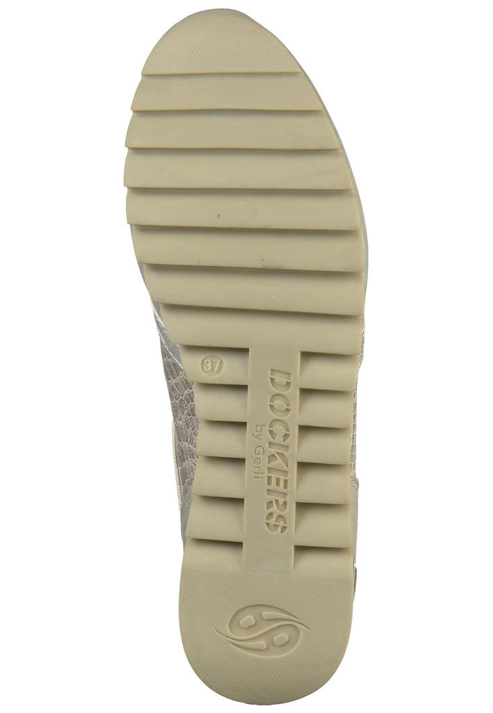 Dockers Sneaker Lederimitat Silber - surf4shoes