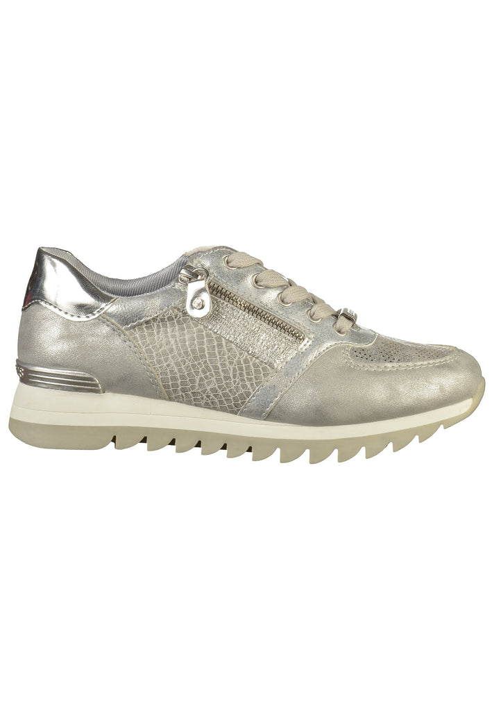 Dockers Sneaker Lederimitat Silber - surf4shoes