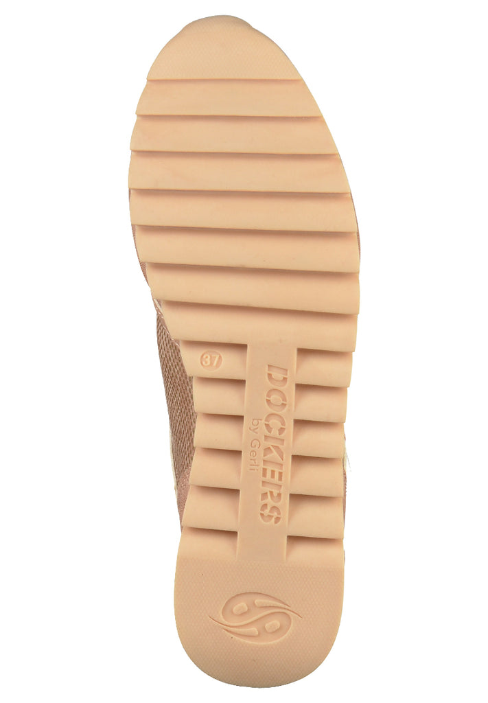 Dockers Sneaker Lederimitat Rosa - surf4shoes