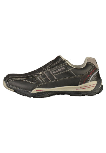Dockers Sneaker Lederimitat Schwarz - surf4shoes