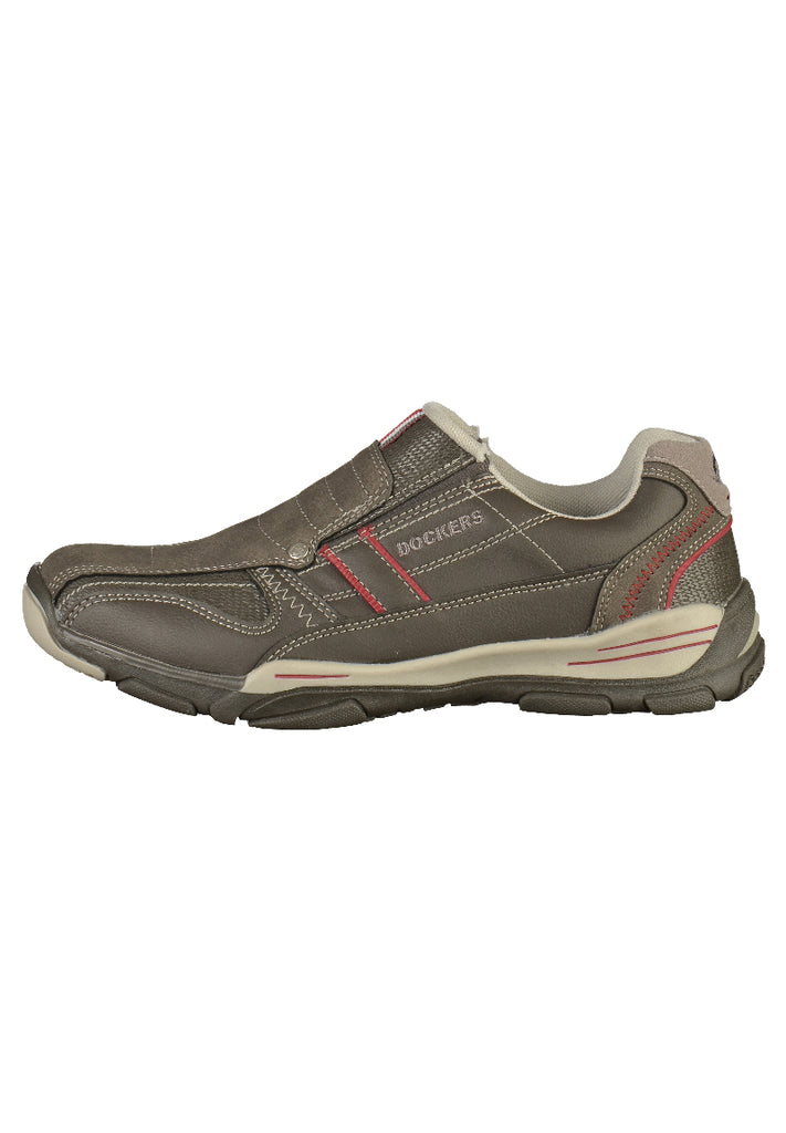 Dockers Sneaker Lederimitat Grau - surf4shoes