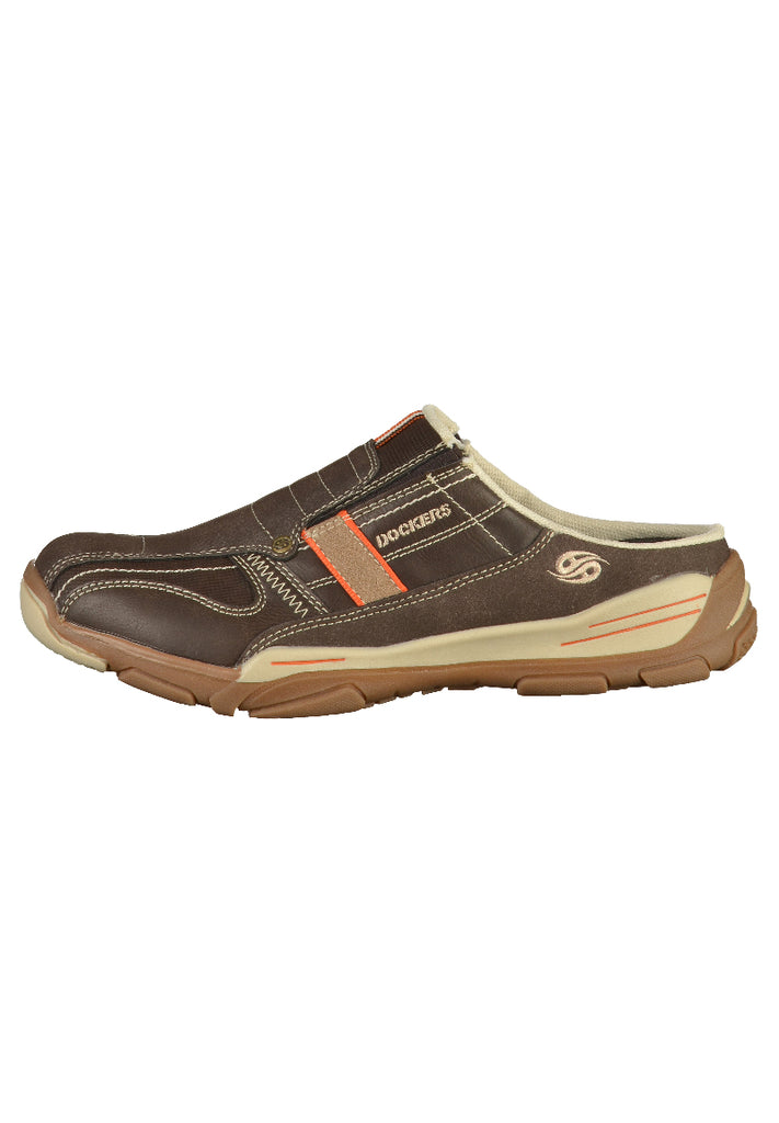 Dockers Clogs Lederimitat Cafe - surf4shoes