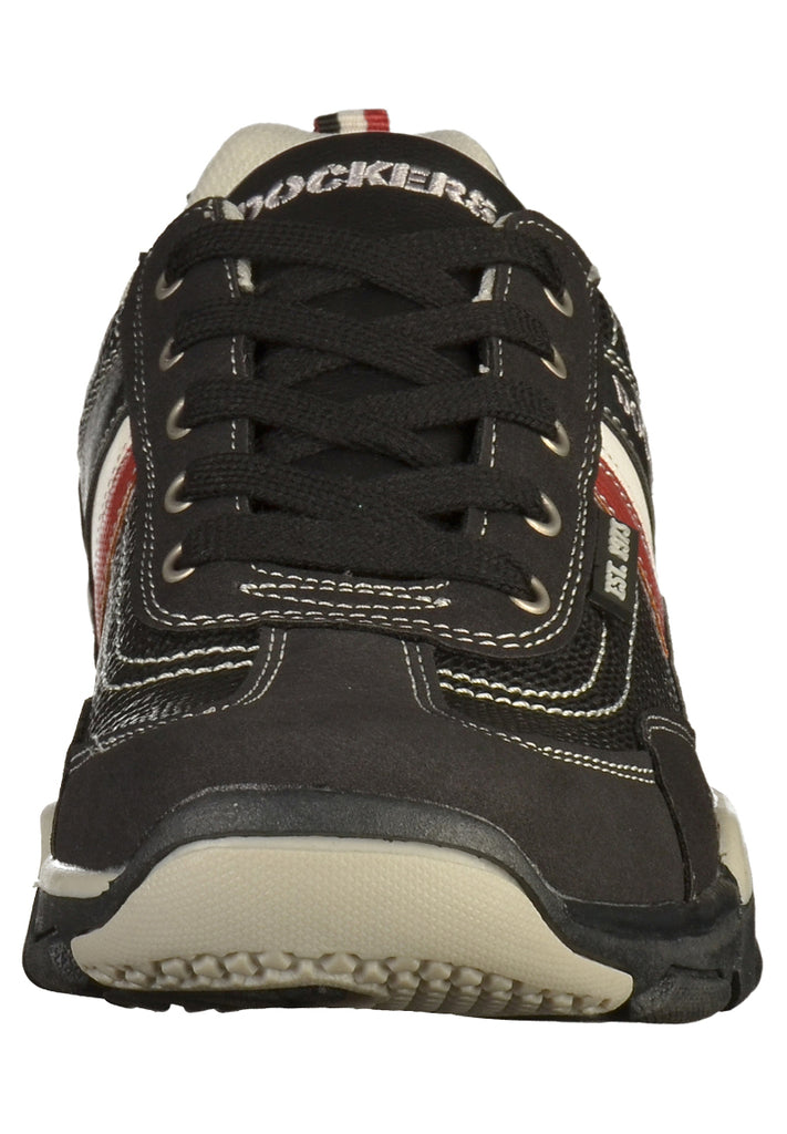 Dockers Sneaker Lederimitat Schwarz - surf4shoes